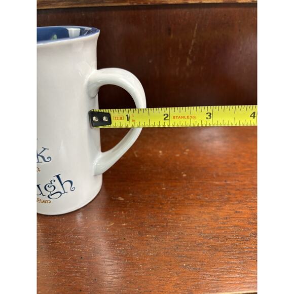 Mulberry Ceramic Latte Mug - Live Well Laugh Often Love Much - Picture 7 of 12